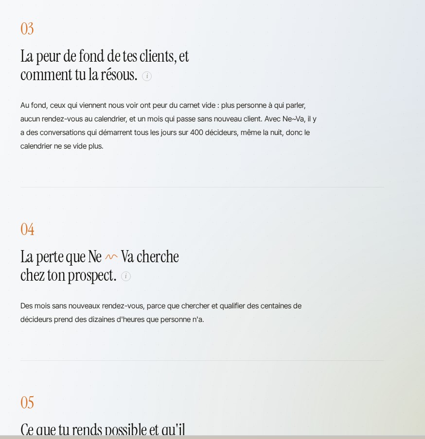 Les dix chapitres qu'elle écrit